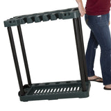 Garden Tool Organizer - Utility Rack, Holds Yard Tools - Garage Organizers and Storage Home Essentials by Stalwart - 40 Yard Tools, UNIT Stalwart