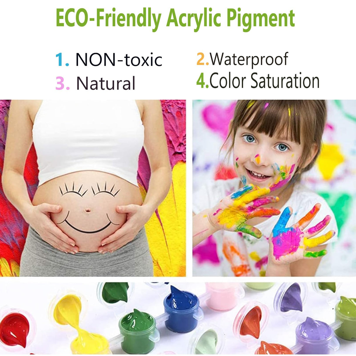 DIYDECORFUN Mountain Paint by Numbers Kit for Adults, Flower Mountain Paint by Numbers Kits for Beginner, Adult Paints by Number Kit on Canvas Adult DIY Arts Crafts for Home Wall Decor(16x20in) DIYDECORFUN