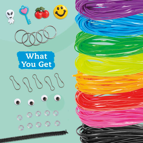 KLUTZ The Best Ever Book of Lanyard, Scoubidou, and Boondoggle Craft Kit Klutz
