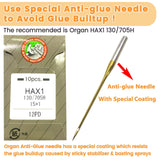 New brothread Sticky Self-Adhesive Tear Away Embroidery Stabilizer Backing 12" x 10 Yd roll - Medium Weight for Napped Fabric & Hoop Less Embroidery New brothread