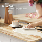 HOMCOM Rolling Kitchen Island with Power Outlet and Drop Leaf, 53" Island Table with Wood Top, 3 Drawers, Adjustable Shelf, Spice & Towel Rack, Kitchen Cart on Wheels, White HOMCOM