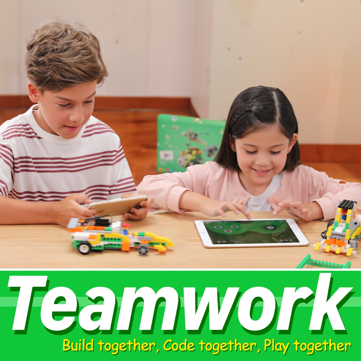 Apitor Q Robot Building Kit, 20-in-1 Programmable APP RC Car Robotics Coding Kit, STEM Projects Educational Birthday Gifts for Boys Girls Kids Aged 6-12 (233 Pieces) Apitor