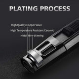 Zoocura Torch Lighter Butane Lighter Refillable Jet Flame Torch Lighters Windproof Gas Long Torch Lighter Adjustable Butane Pen Lighter for Candles Grill BBQ Stove Camping(Gas Not Included) Zoocura