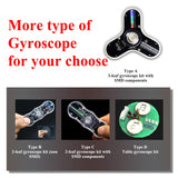 Soldering Practice Kit 3 Leaves LED Rotating Gyroscope DIY Kit Soldering Project Electronics Kit Soldering Practice Kit for Kids Adult ISolderStore ISolderStore