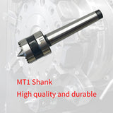 zpldAIAOSI MT1 Wood Lathe Crown Drive Center, 7/8 Inch(22mm) Crown, MT1 Crown Live Center, MT1 Wood Lathe Turning Tool zpldAIAOSI