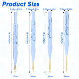 2 Pack Adjustable Felting Threader Needle Embroidery Punch Needle Pen Tool for DIY Handmade Art Crafts Embroidery Rug Stitching Applique Embellishment Tucnoeu