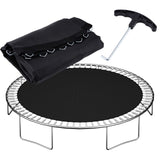 NONMON Trampoline Replacement Mat Fits 12 ft Round Trampoline Frame with 72 V-Hooks Fits 5.5 inch Trampoline Mat, UV-Resistant, with Spring Hook(Not Include Spring) NONMON