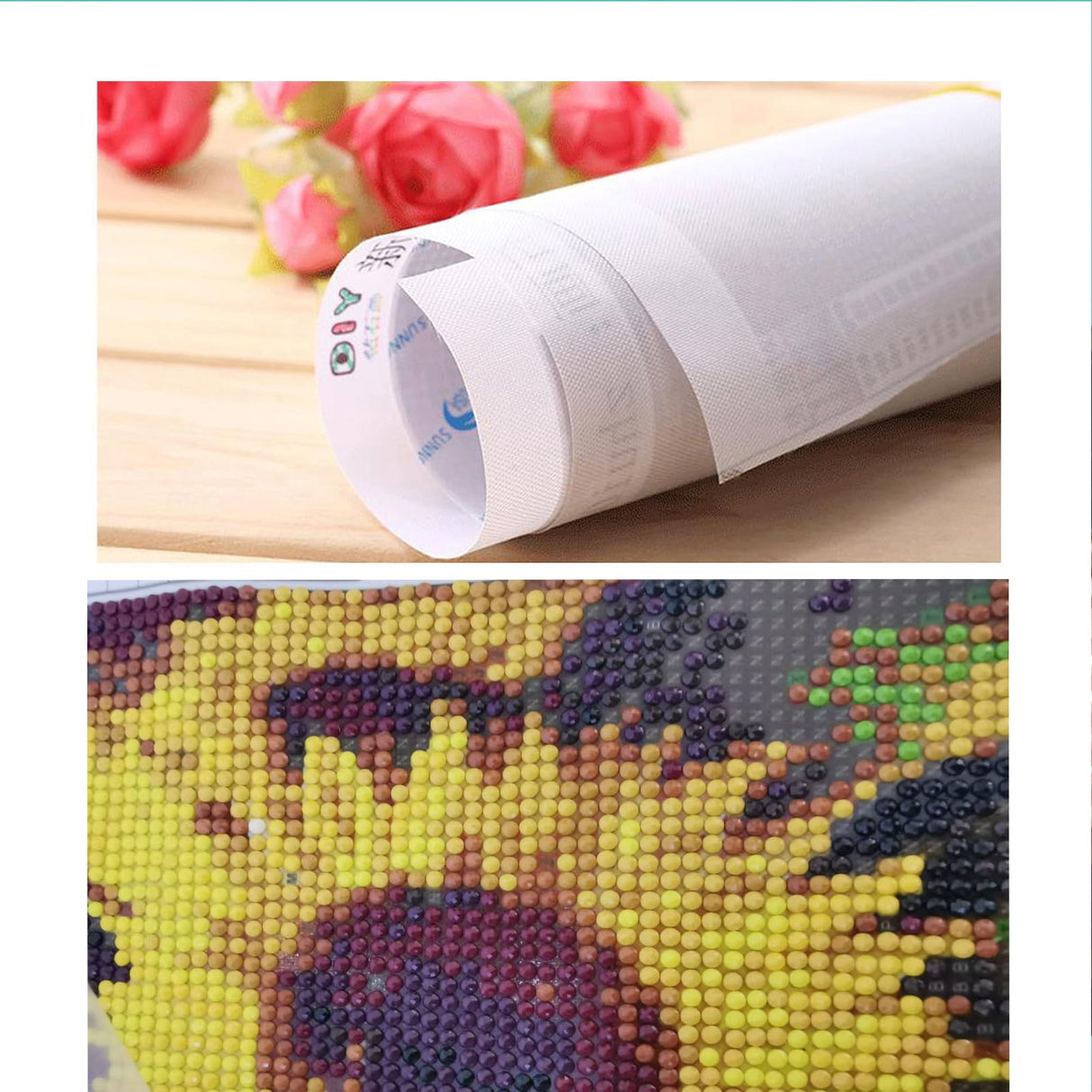 MOMDEDP Flowers Diamond Painting Kits for Adult-Moth Orchid Diamond Art Kits for Adults,5D Diamond Painting Flower,DIY Full Drill Diamond Painting Flower Gem Art and Crafts 12x12inch MOMDEDP