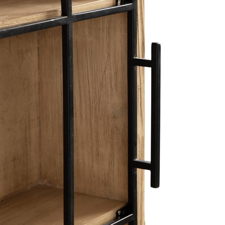 Kate and Laurel Megara Farmhouse Wooden Floating Bathroom Cabinet for Over Toilet Storage, 16x5x24, Natural Kate and Laurel
