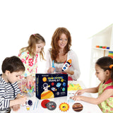 CiyvoLyeen Space Sewing Kit for Kids Solar System DIY Activity Kids Felt Craft Supplies for 7 8 9 10 11 12 Girls and Boys Educational Beginners Sewing Set of 11 CiyvoLyeen