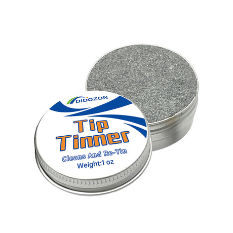 Tip Tinner, Soldering Iron Tip Cleaner and Re-Tinning Solution, 1 pcs, 1 oz DIDOZON