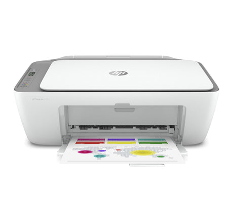 HP DeskJet 2755 All-in-One Wireless Printer Scanner Copier Instant Ink Ready Mobile Print Black 7.5ppm Color 5.5ppm Wifi Inkjet Computer Printers for Home Use and Office, 3XV17A (Renewed) HP