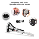 XOOL Watch Repair Kit - 210 Pcs, Battery Replacement & Case Opener Tools, Link Pin Tool Set with Carrying Case & Manual XOOL