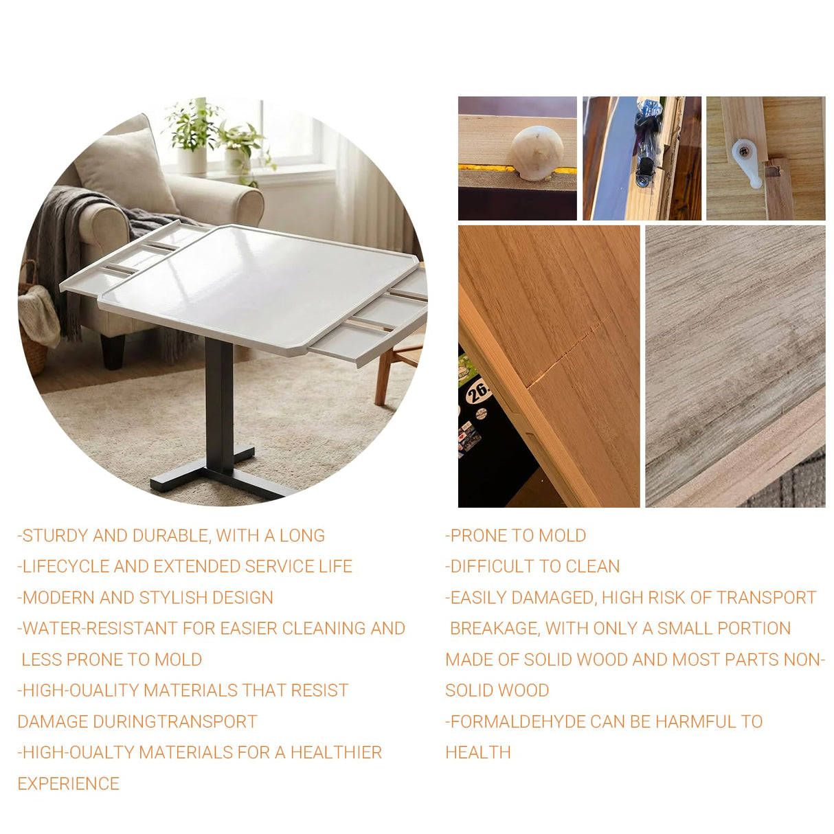 1500 Piece Jigsaw Puzzle Table with 6 Drawers and Cover 35"x26"Adjustable Puzzle Tables for Adults with Wheels 5-Tilting-Angle Portable Plastic Jigsaw Puzzle Board for mom OIRBOEUS