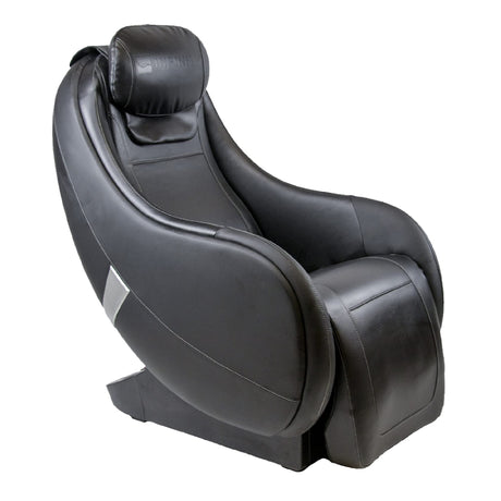 Infinity Riage CS, Compact Shiatsu Massage Chair, Featuring Zero-Gravity Recliner, Lumbar Heat, and Four-Node Massage Robot, Tapping, Kneading, Roller-Massaging Techniques (Black) Infinity