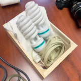 Wilson Medium Wooden Pine Crate for Storage and Decoration at Home, Office, Kitchen, Bedroom, and Retail (10"x 4.7"x11.7") (Set of 2) Wilson