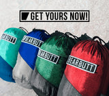 Bear Butt #1 Double Hammock, A Start Up Company Gear at Half The Cost of The Other Guys, Touquoise/Dark Blue/Coral Bear Butt