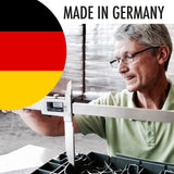 CLAX® The Original | Made in Germany | Multi use Functional Collapsible carts | Mobile Folding Trolley | Shopping cart with Storage Crate | Platform Truck (Green) Clax