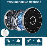 8 Gun Safe Rifle,Gun Safe for Rifles and Pistols,Large Rifle Safe with Drawer,Gun Cabinet for Rifles and Shotguns with/without Scopes,Rifle Gun Safe with Removable Shelf and Gun Rack Karini