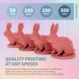 OVERTURE PLA Matte 3D Printer Filament 1.75mm, Matte PLA 1kg Cardboard Spool (2.2lbs), Dimensional Accuracy +/- 0.02 mm (Matte White) OVERTURE