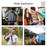 Olutacot 5 Pcs Sublimation Bags Blanks Sublimation Sport Bag Sublimation Shoulder Bag Sublimation Crossbody Bag DIY Sublimation Bags for Adults Children Father's Day Gifts Olutacot