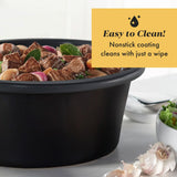 Crock Pot 7 Quart Nonstick Ceramic Coating Cook and Easy Programmable Design Crock-Pot