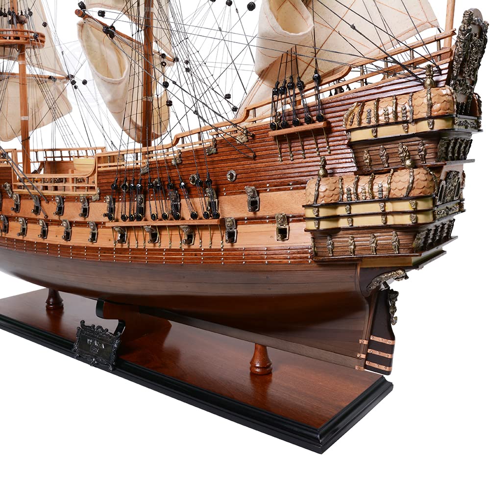 Old Modern Handicrafts Wasa Model Ship Exclusive Edition - Handcrafted from Premium Quality Wood - 38L x 11W x 33H Inches Old Modern Handicrafts