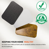 JOISCOPE Computer Desk with USB & Type-C Outlet, Home Office Desk with 2-Tier Storage Shelves, Modern Gaming Desktop Workstation, 60 inches, White JOISCOPE