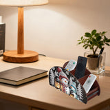 JISHSHAY Christmas Diamond Painting Remote Control Holder Snowman Diamond Art Remote Holder Xmas Gem Art Organizer Box Gem Painting Organizer Case Embroidery Mosaic Kits for Adults Storage Case JISHSHAY