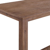 Boraam Sonoma Pub Table, Barnwood Wire-Brush Boraam