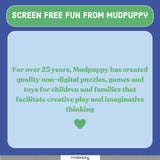 Mudpuppy Doggie Days — 64 Piece Search & Find Puzzle Jigsaw Puzzle Featuring A Variety of Dogs and Puppies and Over 40 Hidden Images to Find for Ages 4+ Mudpuppy