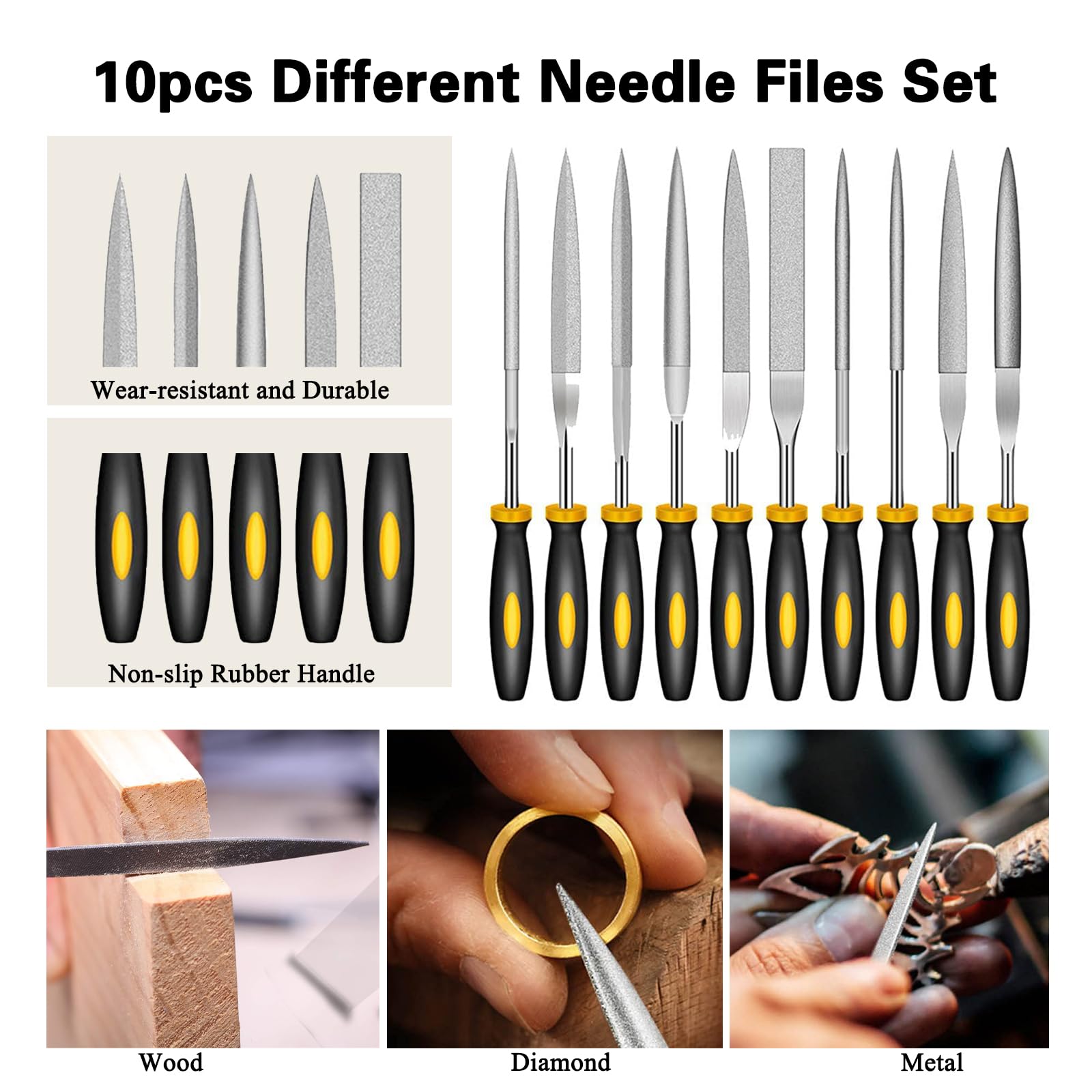 49Pcs 3D Printer Accessories Kit, 3D Printing Tools Set Includes Nozzle Cleaning Kit, Deburring Tools, Needle Files, Removal Tools, Craft Knife, Tweezers, Cutting Mat for 3D Prints Finishing - WoodArtSupply