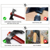 2 Pack NEDFOSS 16" Throwing Axe, Thor Throwing Axes and Tomahawks with 1065 HC Steel & Wooden Handle. Perfect for Axe Throwing Game, Recreation, Competition & Gifts for Men. NedFoss