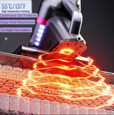 Bed Vacuum Cleaner, Mattress Vacuum Cleaner with UV & Ultrasonic, 15KPa Suction Handheld Bed Vacuum with High-Heating Technology, Deep Cleans Beds, Pillows, Sofas, Pet Hair, 500W Generic