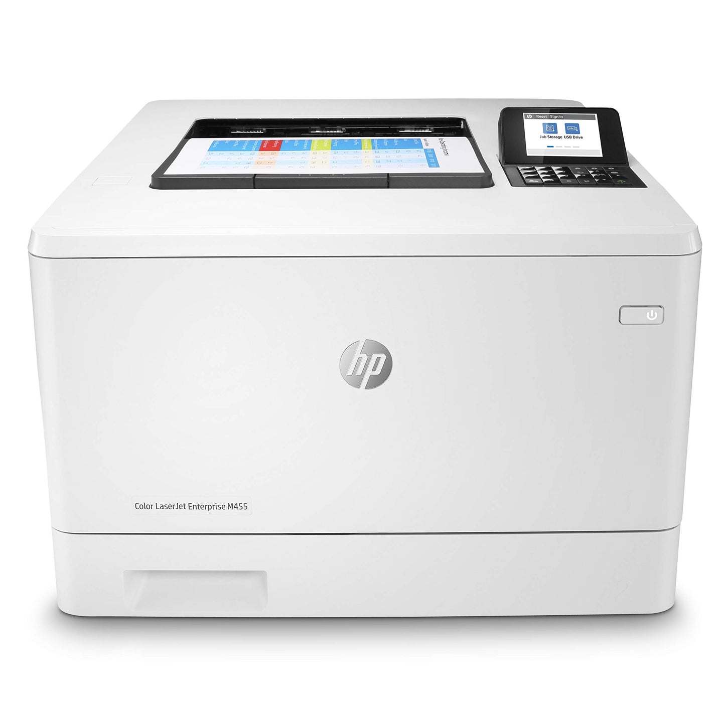 HP Laserjet Enterprise M455dn Desktop Laser Printer - Color 12" x 16.3" x 18.6"