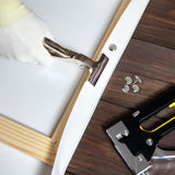 uxcell 2 Pcs DIY Canvas Stretcher Bars, 6 x 6 Inch Canvas Frame Wooden Frames Kit Sturdy Stretcher Frames for Oil Paintings Prints Posters uxcell