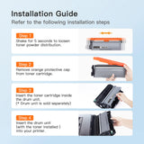 E-Z Ink Compatible Toner Cartridge Replacement for Brother TN660 TN-660 TN 660 TN630 Compatible with HL-L2300D HL-L2380DW HL-L2320D DCP-L2540DW MFC-L2700DW MFC-L2685DW Printer (2 Black) E-Z Ink