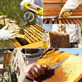 BeeCastle Beekeeping Supplies 22PCS Beekeeping Tools Kit, Bee Keeping Supplies-All Tools Kit Bee Keeping Starter Kit for Beginners and Professional Beekeepers BeeCastle