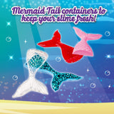 Original Stationery Mermaid Glow in The Dark Slime Kit - Mystic Shimmer Pack & Birthday Present for Girls Original Stationery