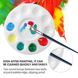Zalduig Paint Tray Palettes, 6 Pack, Painting Supplies, Painting Palette for Kids, Plastic Palette Zalduig