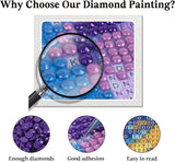 JAKI 4 Pack Cartoon Diamond Art Kits for Adults,Diamond Art Painting Kits for Adults,5D DIY Gem Art Kits for Home Wall Decor(12x12inch) JAKI