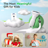 Hideal HP40 IPS Microscope for Kids: [Easy and Fun] 2" Portable Handheld Kids Microscope Miniscope, Pocket Mini Scope Educational Science Kit, Christmas Birthday Gifts for Kids, PC View, White Hideal