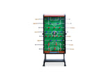 KICK Majesty 55" Folding Foosball Table (Brown) KICK