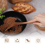 HANSGO Wooden Spatula, 12 Inch Wooden Spoons for Cooking Wood Spatula for RIGHT Hand Wooden Turner Flat Frying Spatula Wood Cooking Utensil for Kitchen HANSGO