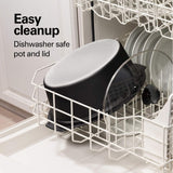 Hamilton Beach Programmable Slow Cooker with 6 Quart Stovetop-Safe Sear & Cook Crock & Travel Lid Lock for Portable Transport, Silver (33663) Hamilton Beach