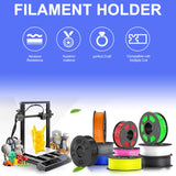 1 Pair 3D Printer Filament Spool Holder Filament Spool Holders Universal Spools for 3D Printing Materials Diitao