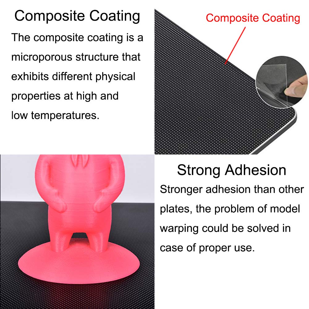 Creality Ender 3 Glass Bed Upgraded Build Surface Plate, 235x235x4mm - WoodArtSupply