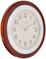 Bulova C4228 Reedham Clock, Walnut Finish Bulova