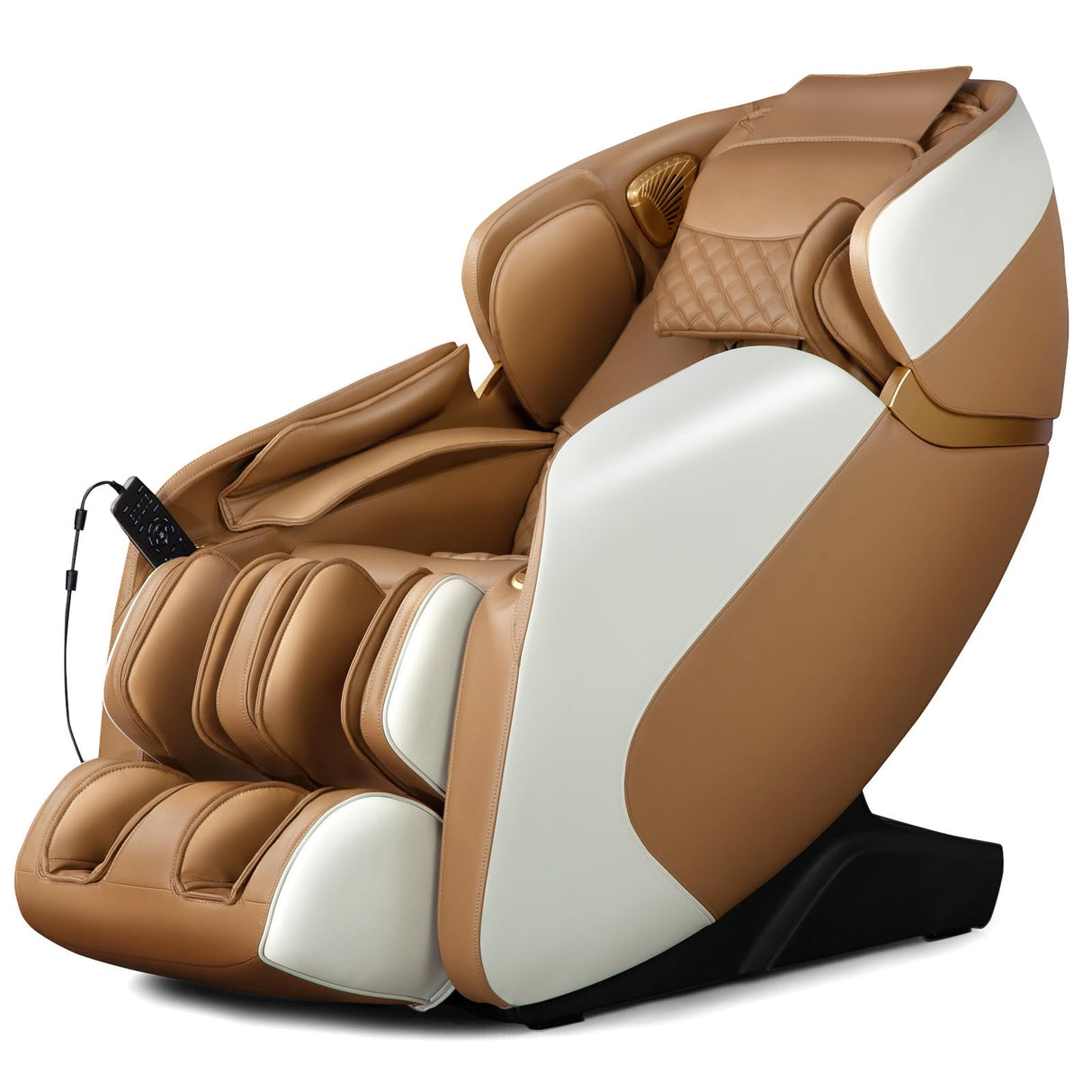 Giantex Full Body Massage Chair, Zero Gravity Shiatsu Massage Recliner with SL Track, Voice Control, Heat, Foot Roller, Thai Yoga Stretch, Airbags, 12 Auto Modes, 5 Manual Modes, Free Indoor Delivery Giantex