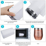 50 Pcs Sublimation Heat Shrink Sublimation Shrink Wraps Film Blanks Wrap Sleeves, White Shrink Wrap Bags Tube, 5 Different Sizes, 9 x 14 Inch, 8 x 8 Inch, 7 x 11 Inch, 5 x 10 Inch, 4 x 3 Inch Zonon